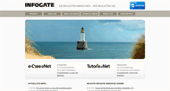 Desktop Screenshot of infogate.ch